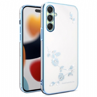 Cover Samsung Galaxy S26 Rhinsten Og Blomster Kadem