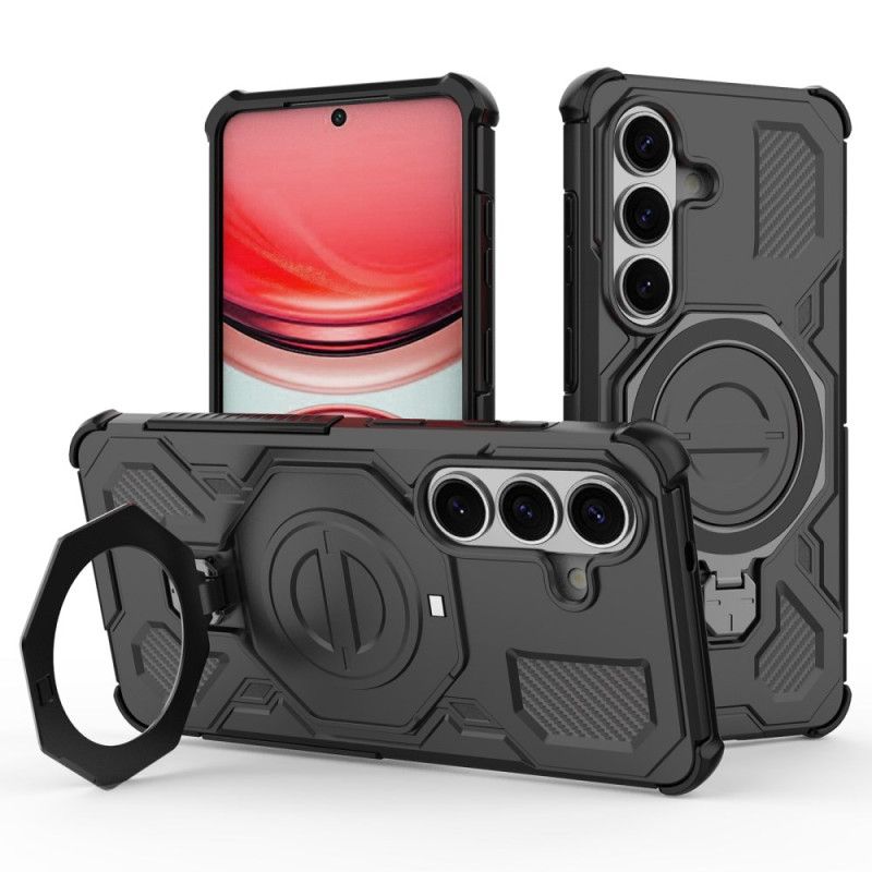 Cover Samsung Galaxy S26 Robust Med Roterende Metalstativ