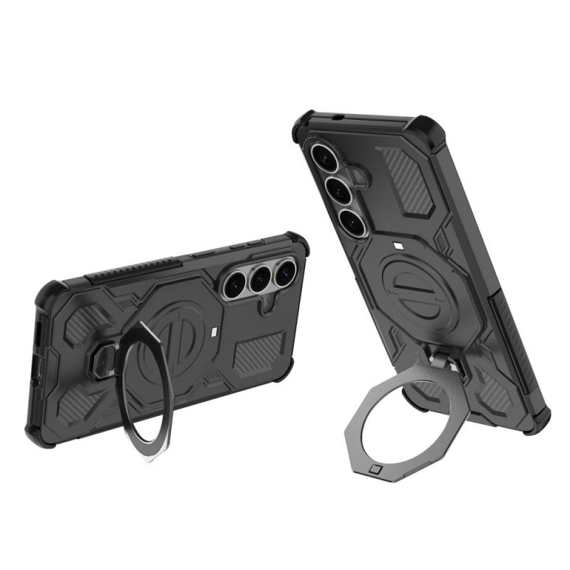 Cover Samsung Galaxy S26 Robust Med Roterende Metalstativ