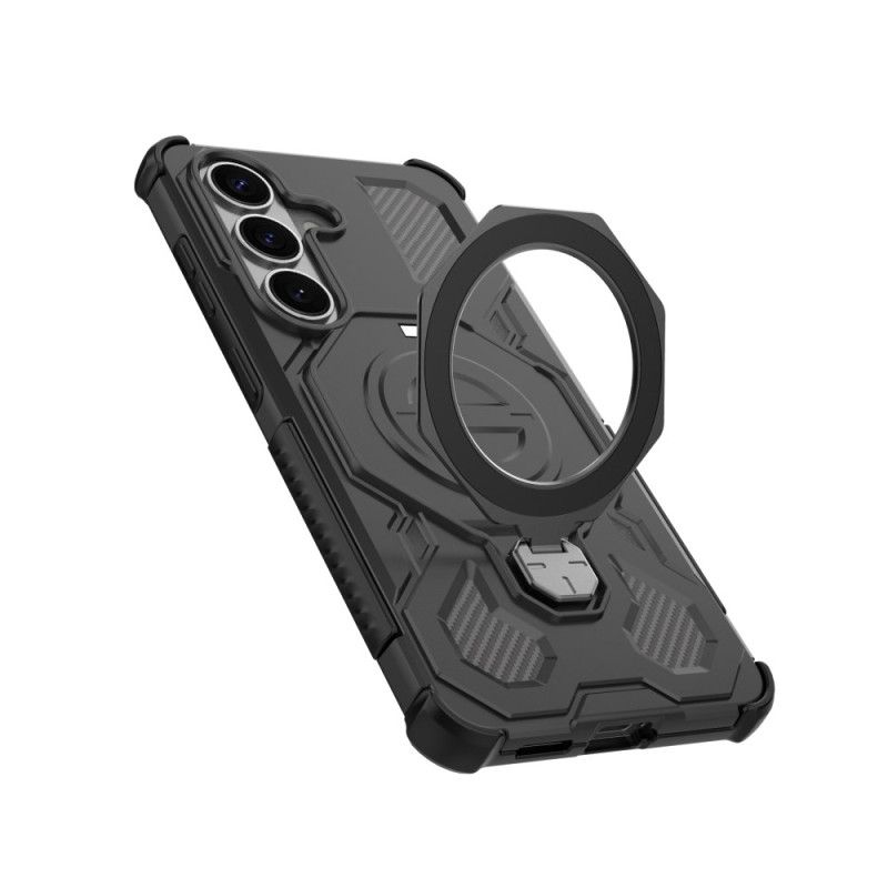 Cover Samsung Galaxy S26 Robust Med Roterende Metalstativ