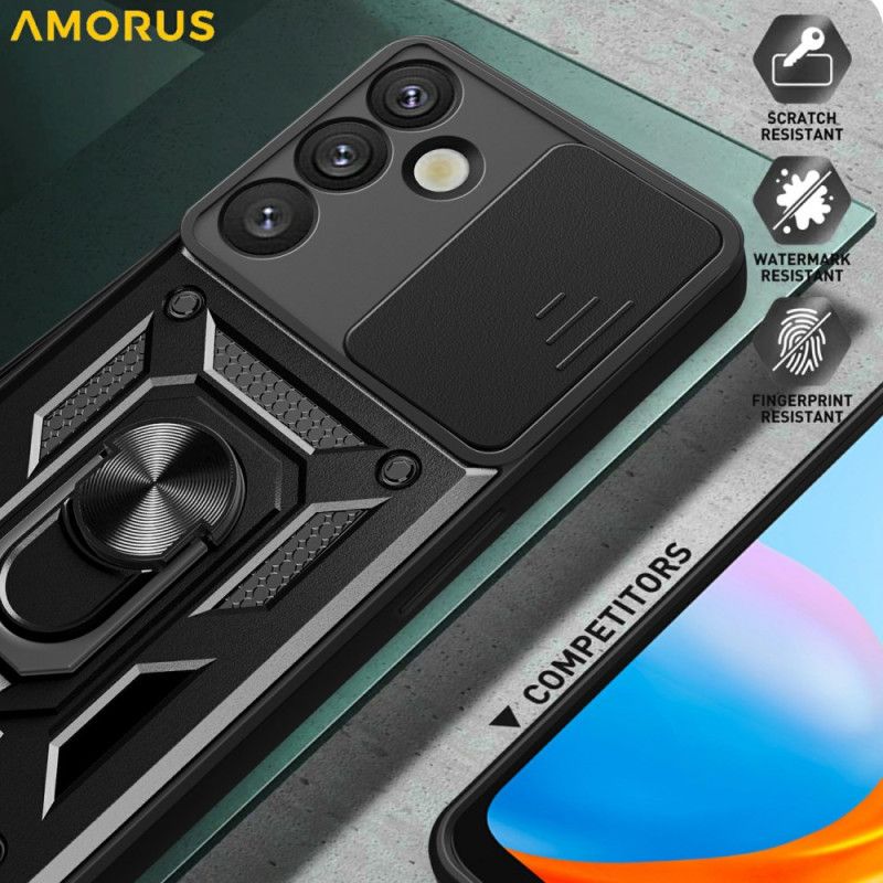 Cover Samsung Galaxy S26 Telefon Etui Glidebeskyttende Kameracover Og Integreret Stativ