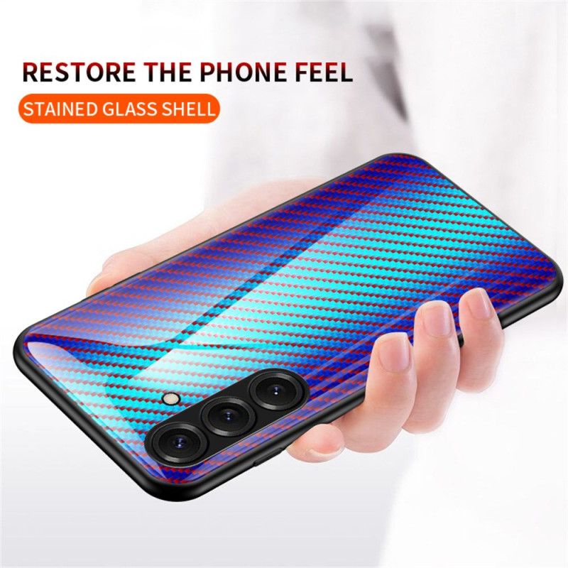 Cover Samsung Galaxy S26 Telefon Etui Hærdet Glas I Kulfiber