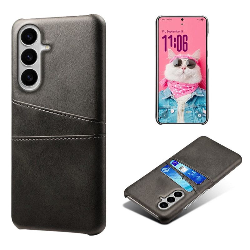 Cover Samsung Galaxy S26 Telefon Etui Kortholder Med Lædereffekt