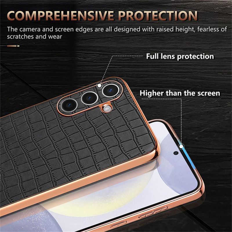 Cover Samsung Galaxy S26 Telefon Etui Krokodilletekstur