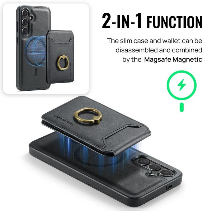Cover Samsung Galaxy S26 Telefon Etui Magging Magnetisk Kortholder Og Ring