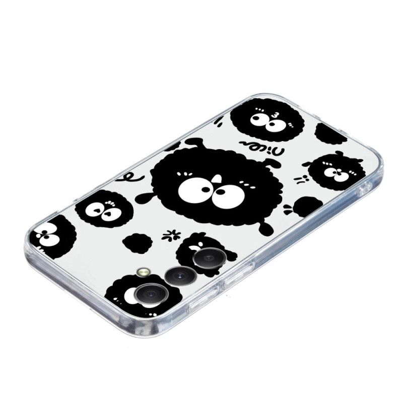Cover Samsung Galaxy S26 Telefon Etui Sort Øjenmønster
