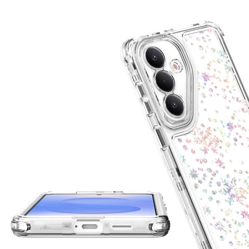 Cover Samsung Galaxy S26 Transparent Med Holografisk Film