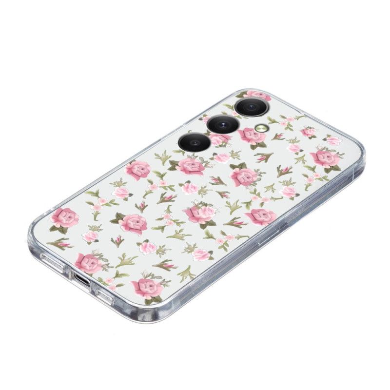 Cover Til Samsung Galaxy S26 Lyserødt Blomstermønster