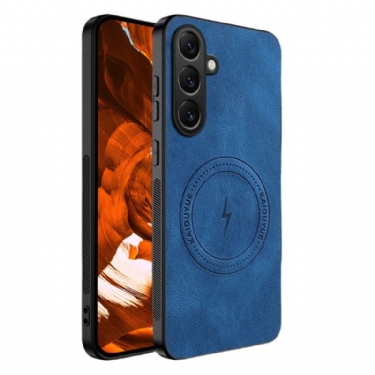 Cover Til Samsung Galaxy S26 Magnetisk Med Lædereffekt