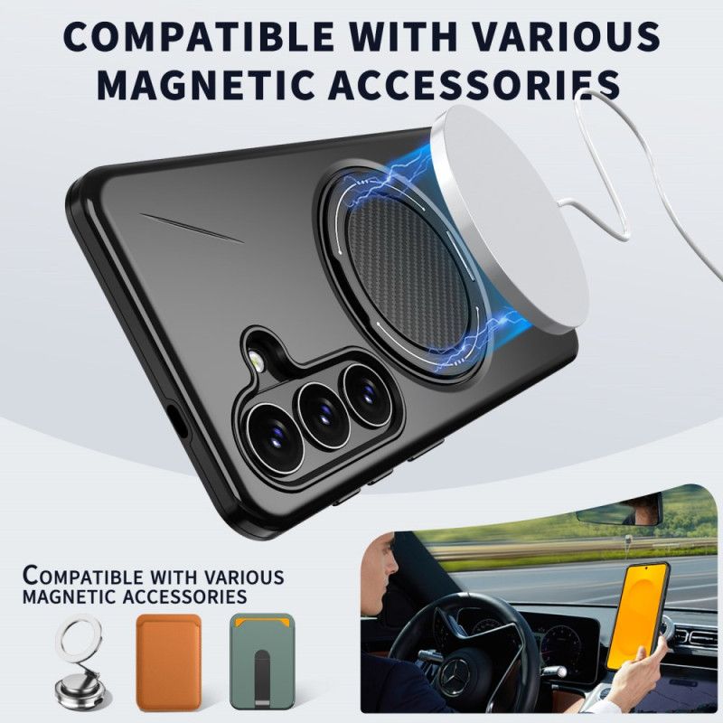Cover Til Samsung Galaxy S26 Magnetisk Med Roterende Stativ