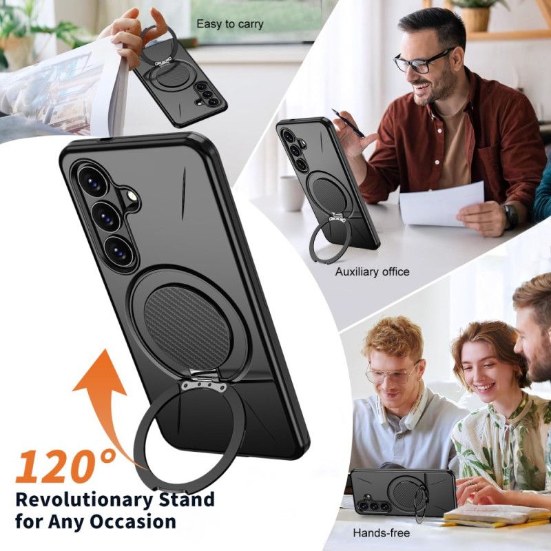 Cover Til Samsung Galaxy S26 Magnetisk Med Roterende Stativ