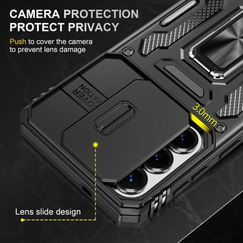 Cover Til Samsung Galaxy S26 Støtteben Og Glidende Kameracover