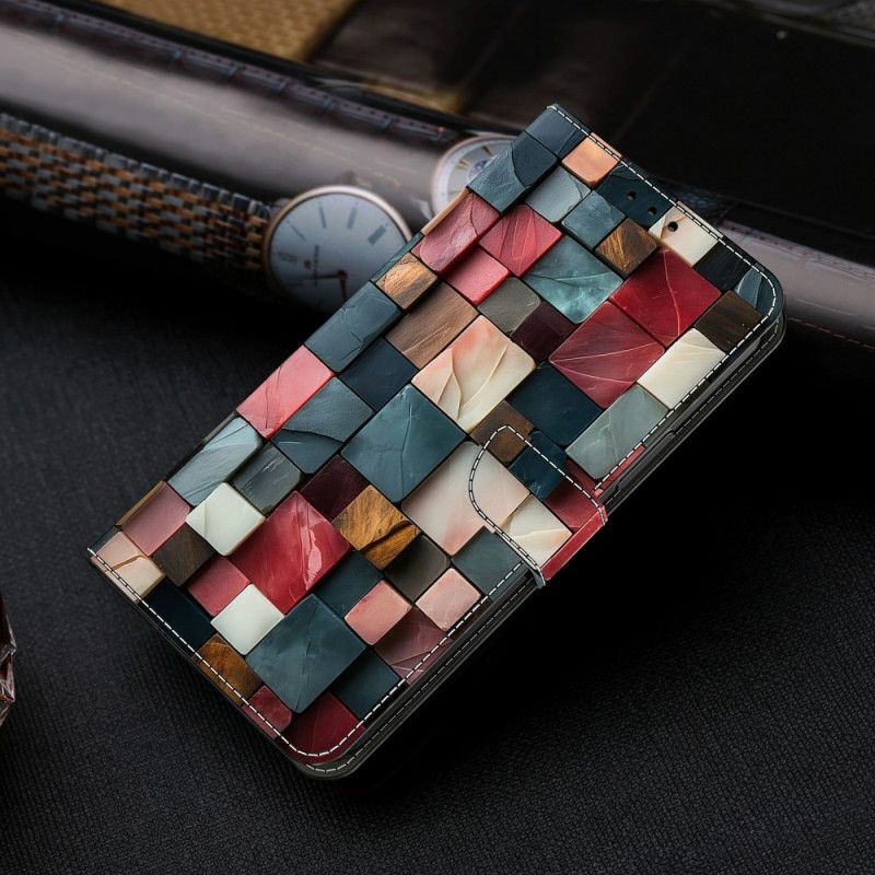 Flip Cover Samsung Galaxy S26 Farvede Klodser