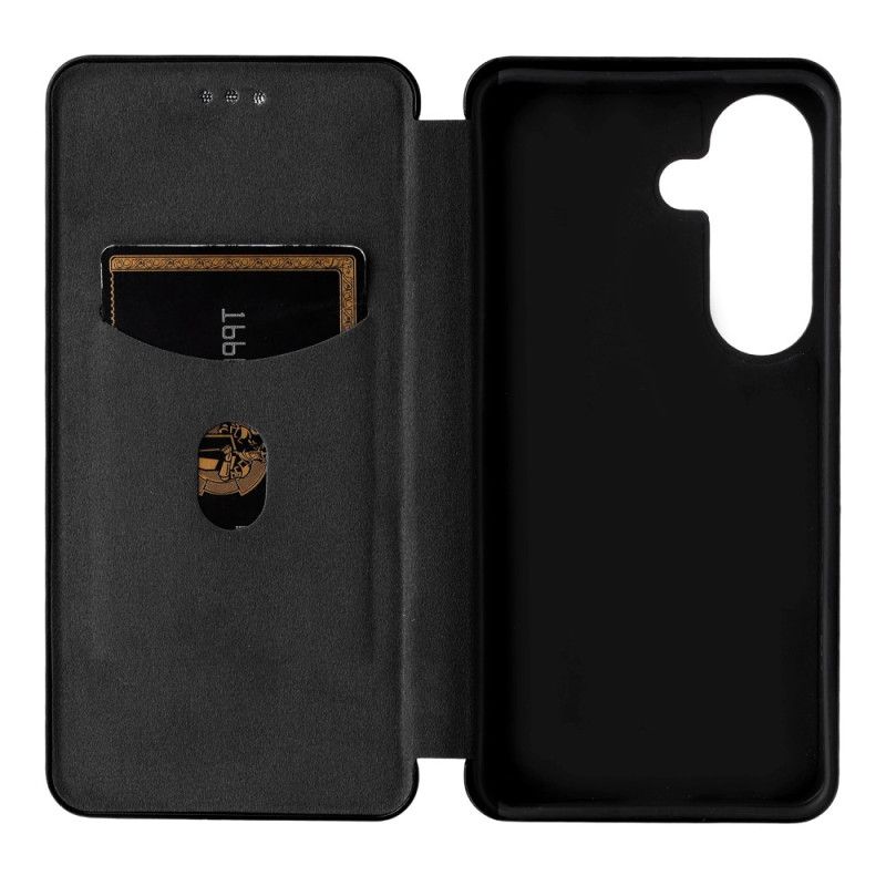 Flip Cover Samsung Galaxy S26 Fibertekstureret Kulfiber