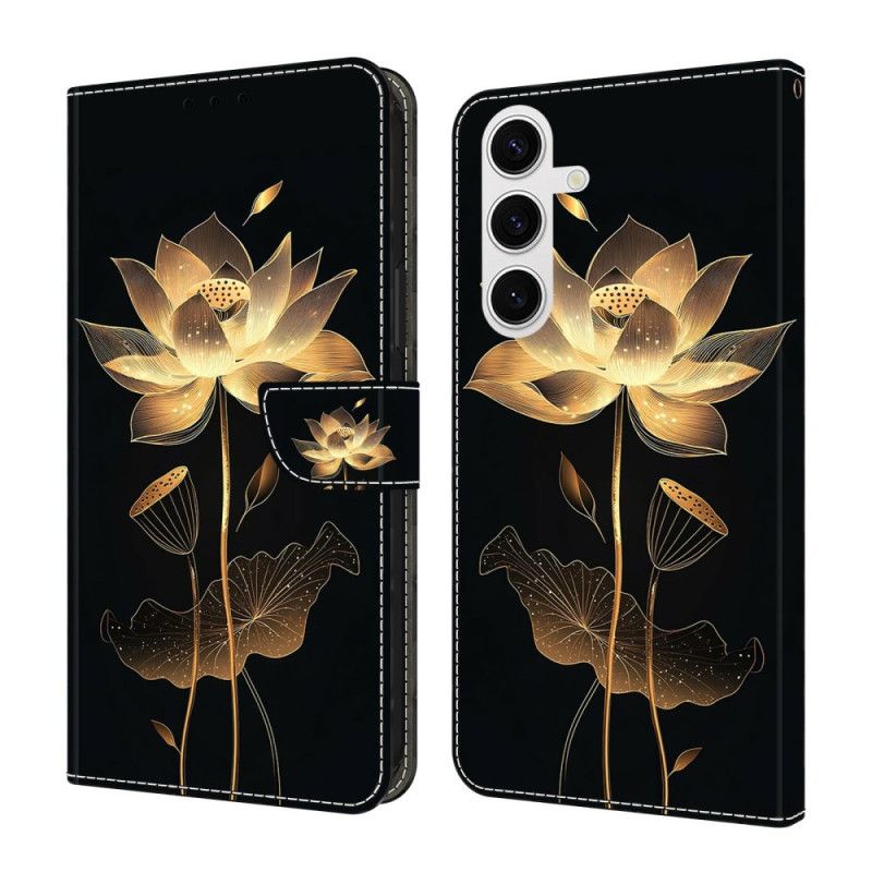 Flip Cover Samsung Galaxy S26 Guldlotus