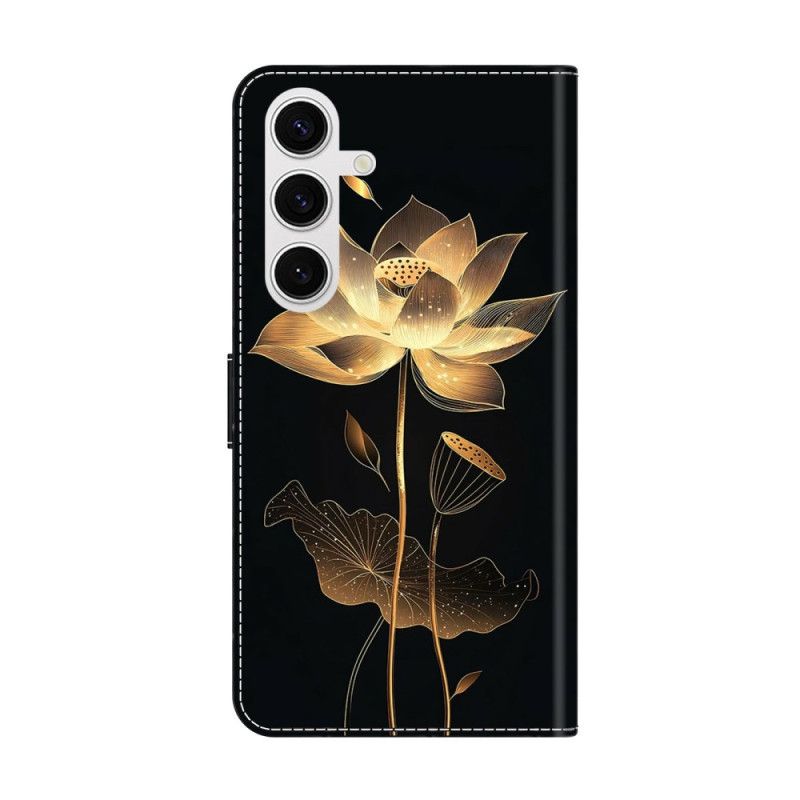 Flip Cover Samsung Galaxy S26 Guldlotus