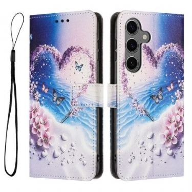 Flip Cover Samsung Galaxy S26 Hjerte