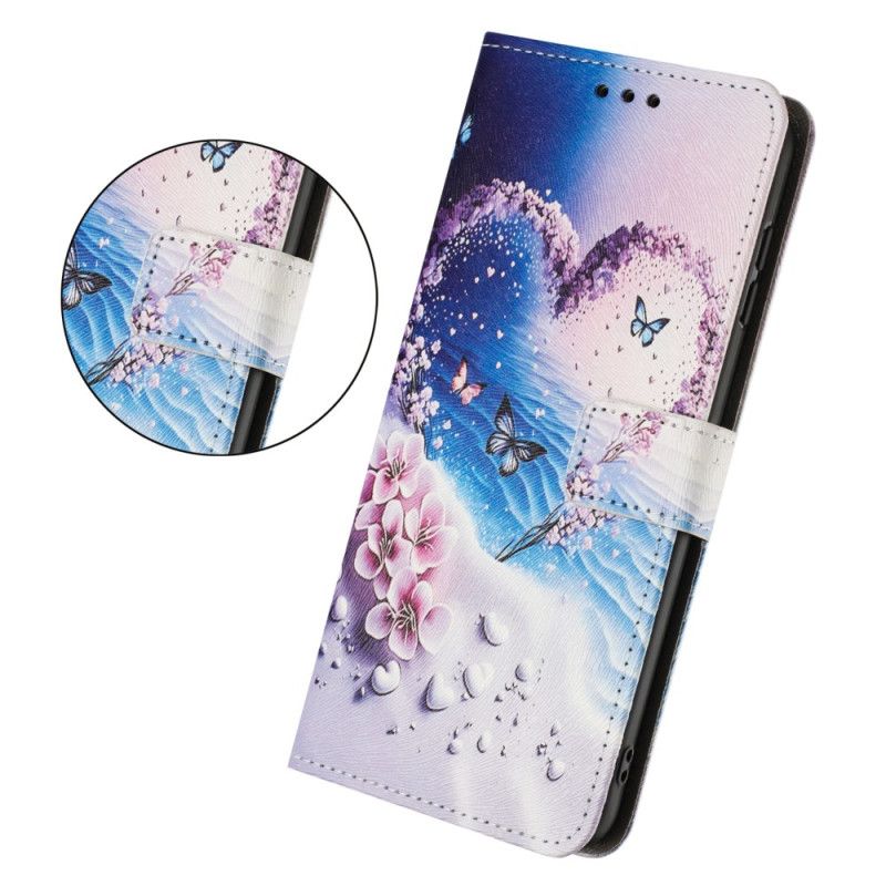 Flip Cover Samsung Galaxy S26 Hjerte