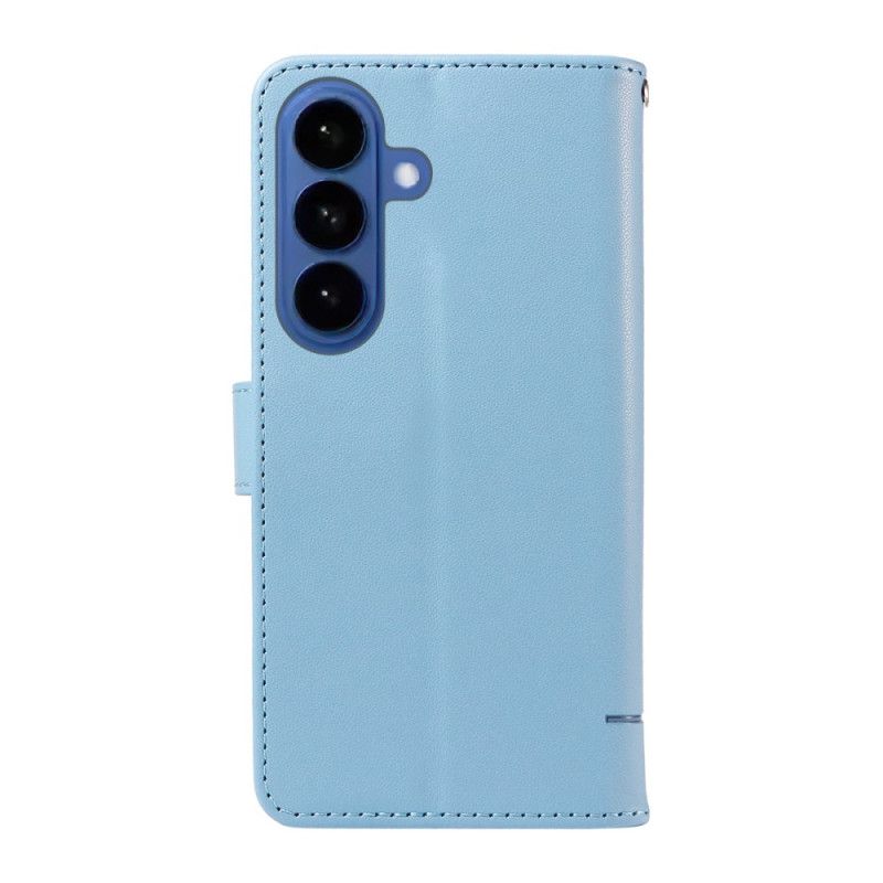 Flip Cover Samsung Galaxy S26 Kattepoteaftryk Med Rem