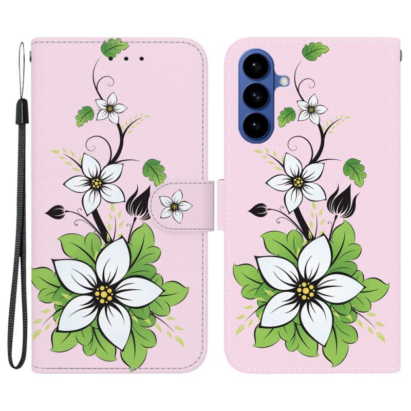 Flip Cover Samsung Galaxy S26 Liljemønster