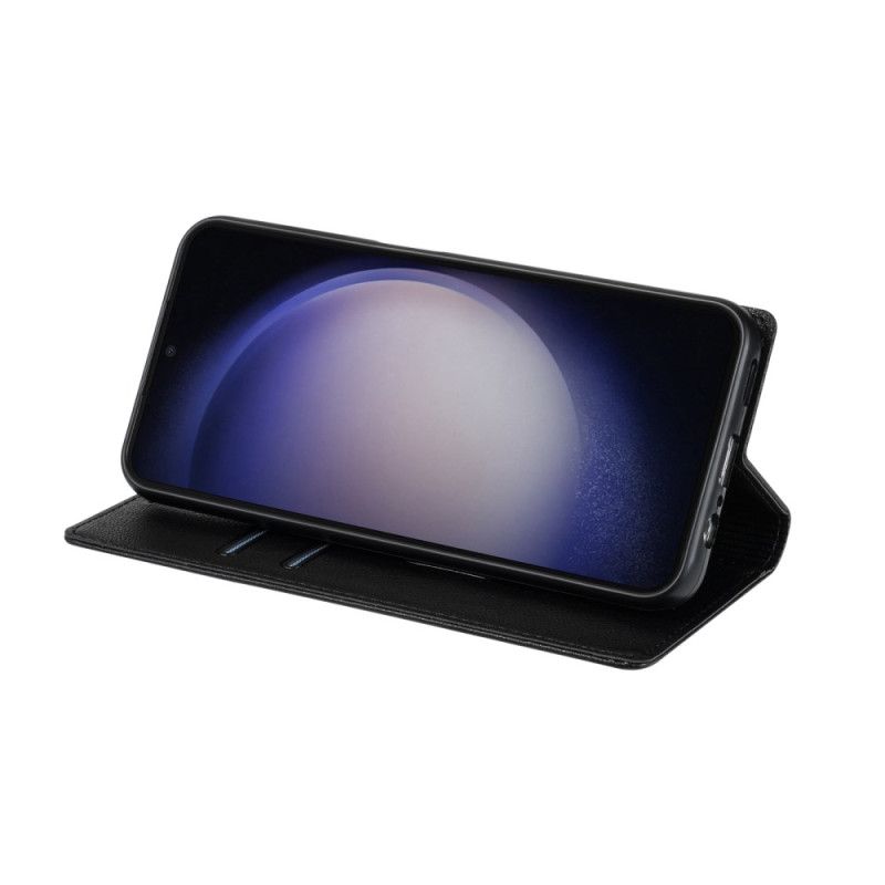 Flip Cover Samsung Galaxy S26 Magnetisk Lukning Med Lædereffekt
