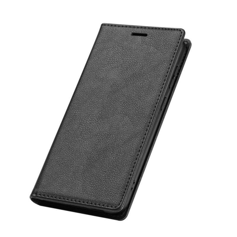 Flip Cover Samsung Galaxy S26 Magnetisk Lukning Med Lædereffekt