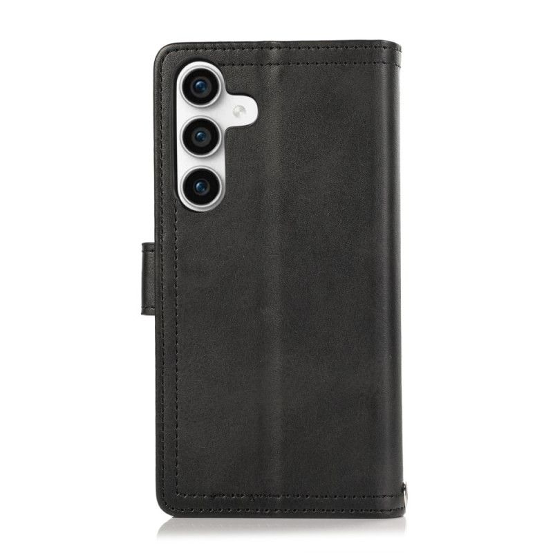 Flip Cover Samsung Galaxy S26 Magnetisk Pung Og Snor