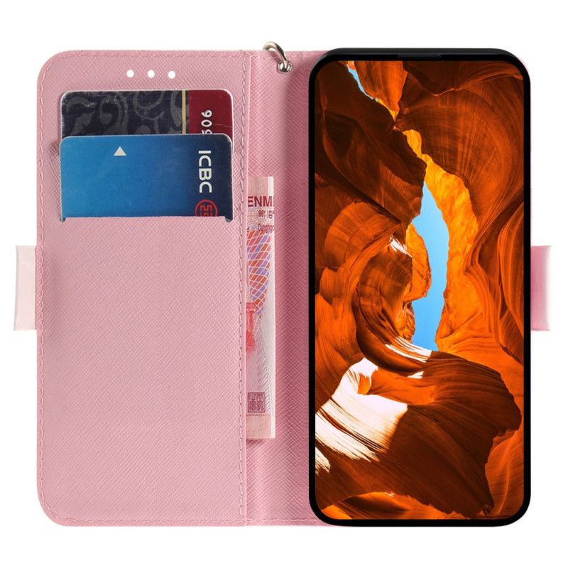 Flip Cover Samsung Galaxy S26 Magnoliaer Med Remme