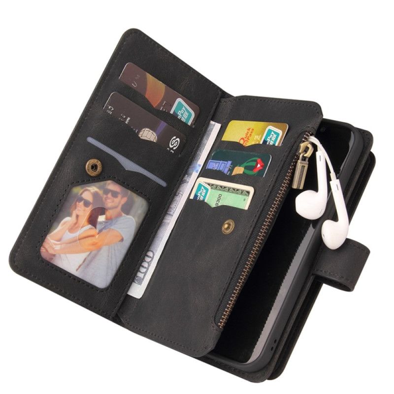 Flip Cover Samsung Galaxy S26 Pung Med 15 Kortlommer Og Rem