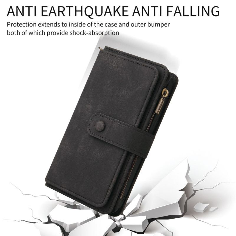 Flip Cover Samsung Galaxy S26 Pung Med 15 Kortlommer Og Rem