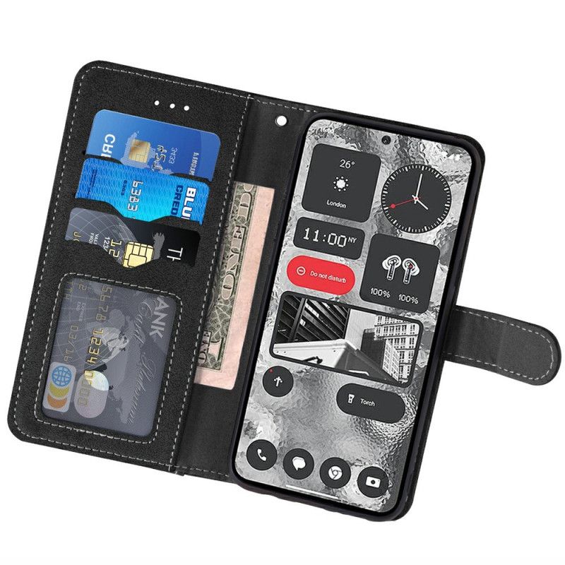 Flip Cover Samsung Galaxy S26 Retro Pung Med Roterende Kortholder