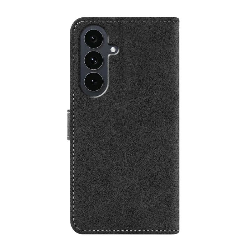 Flip Cover Samsung Galaxy S26 Retro Pung Med Roterende Kortholder