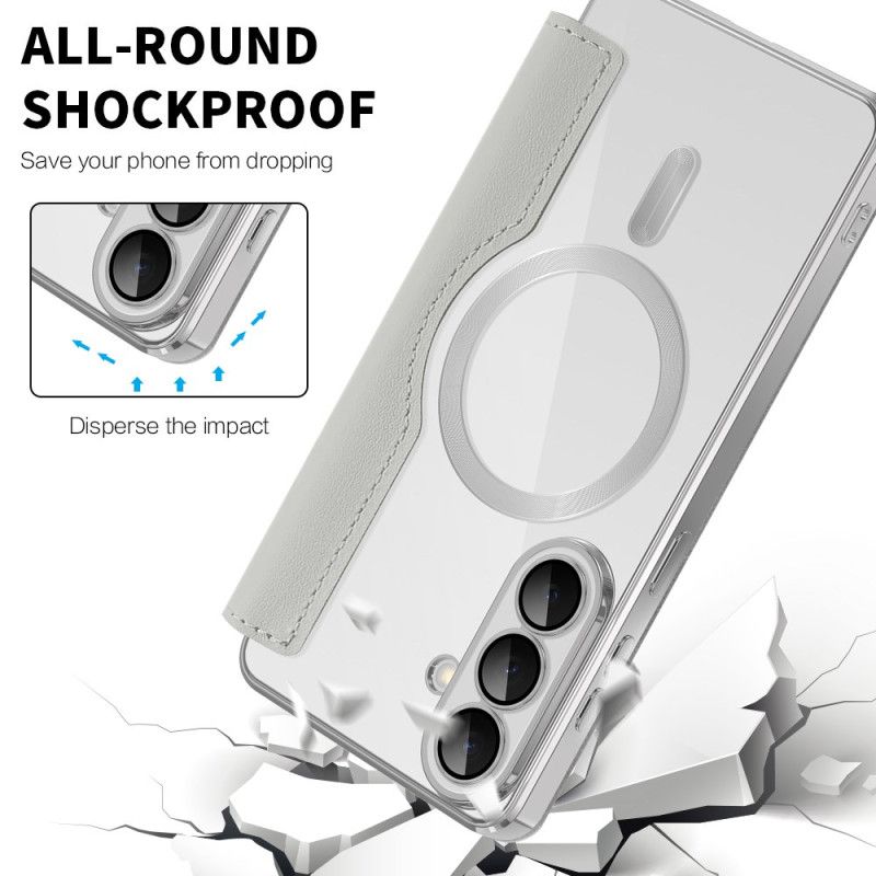 Flip Cover Samsung Galaxy S26 Rfid-kortholder Og Polstret Linsebeskytter