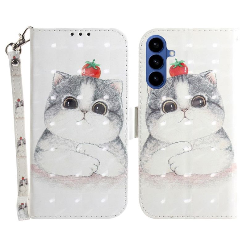 Flip Cover Samsung Galaxy S26 Sød Kat