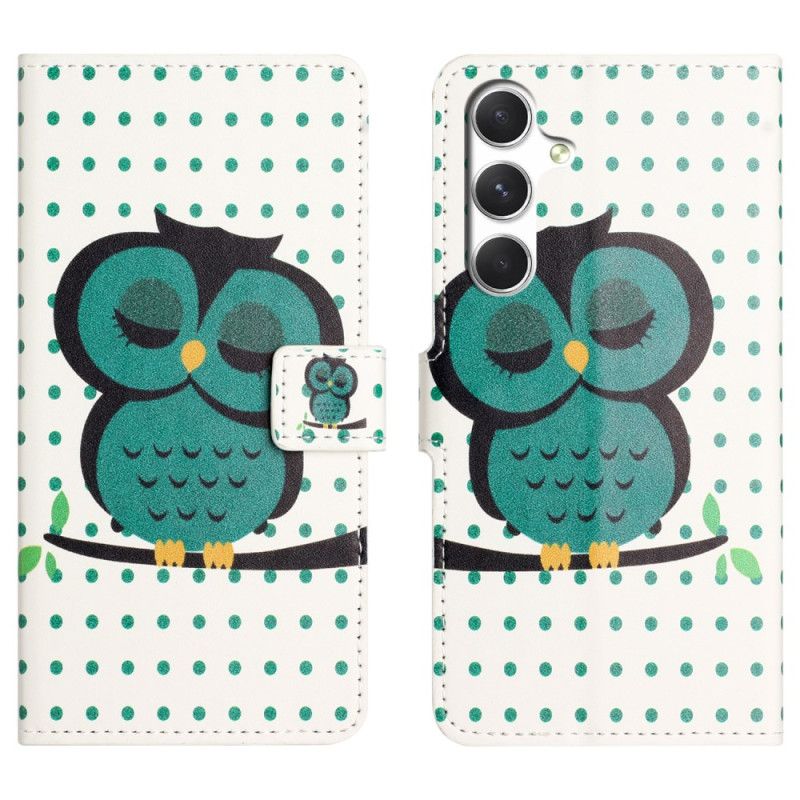 Flip Cover Samsung Galaxy S26 Sovende Ugle