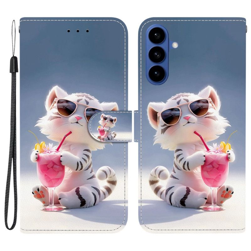 Flip Cover Samsung Galaxy S26 Tegneserietiger