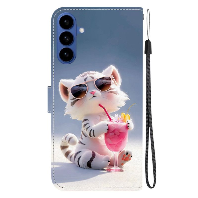 Flip Cover Samsung Galaxy S26 Tegneserietiger
