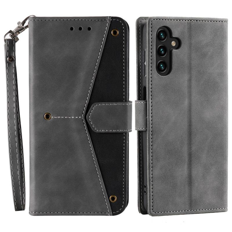 Flip Cover Samsung Galaxy S26 Tofarvet Med Rem