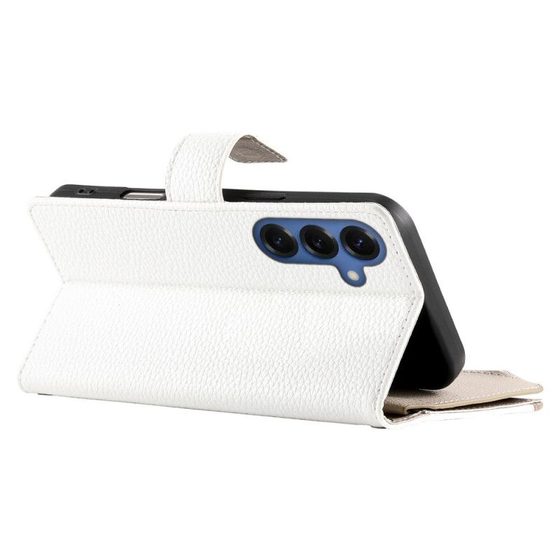 Flip Cover Samsung Galaxy S26 Tofarvet Pung Med Stropper