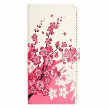 Flip Cover Til Samsung Galaxy S26 Blommeblomster