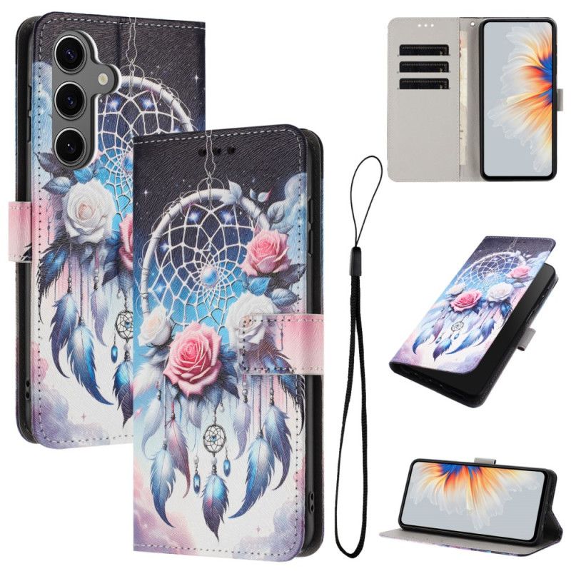 Flip Cover Til Samsung Galaxy S26 Drømmefanger Og Roser