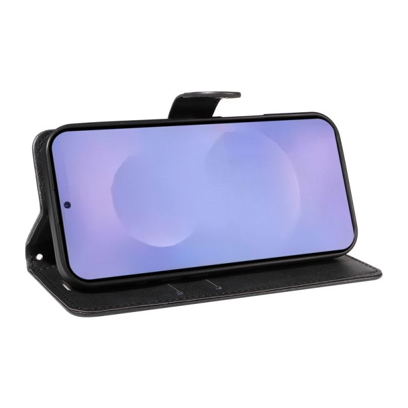Flip Cover Til Samsung Galaxy S26 Ensfarvet Kunstlæder
