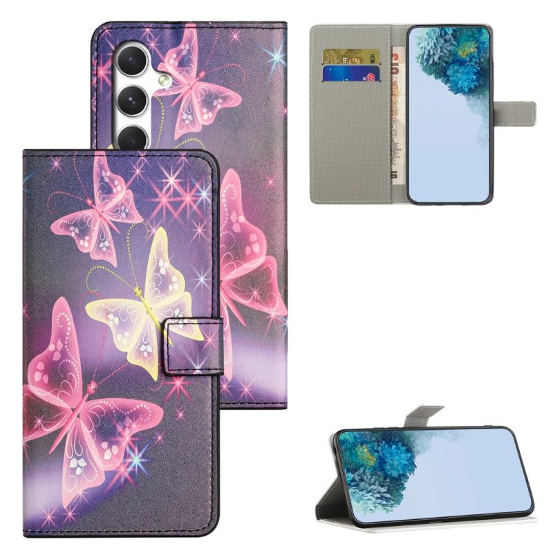 Flip Cover Til Samsung Galaxy S26 Illusionsommerfugle