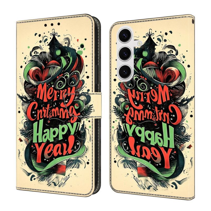 Flip Cover Til Samsung Galaxy S26 Julegraffiti