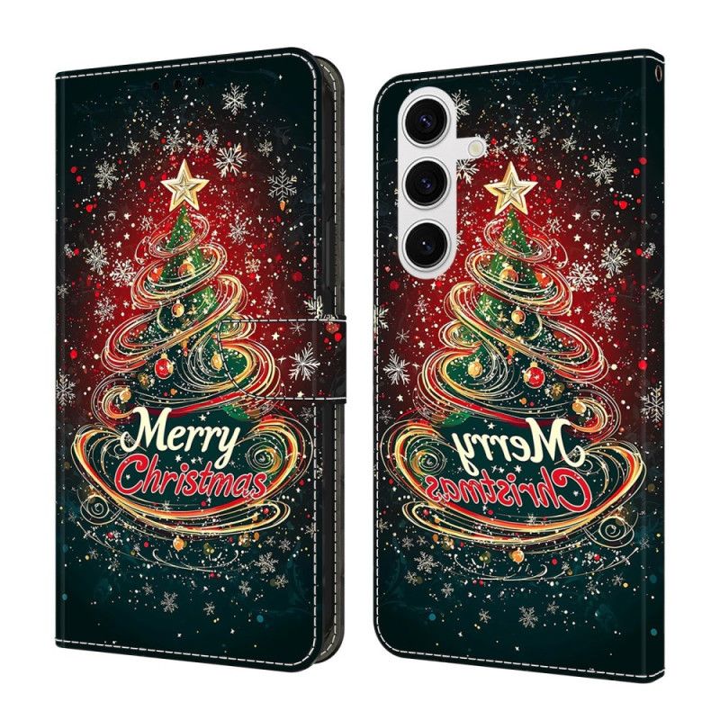 Flip Cover Til Samsung Galaxy S26 Juletræ