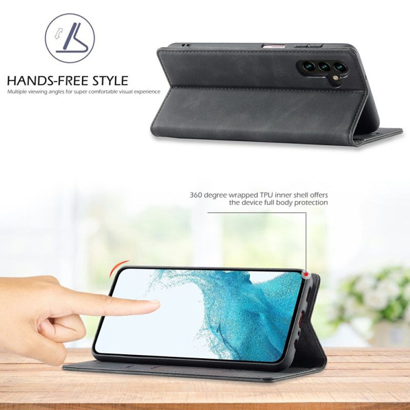 Flip Cover Til Samsung Galaxy S26 Lc.imeeke Lædereffekt Pung