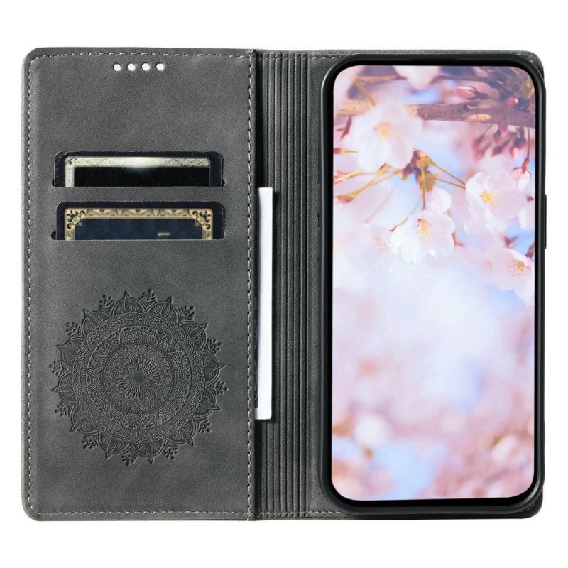 Flip Cover Til Samsung Galaxy S26 Mandala Ruskindseffekt