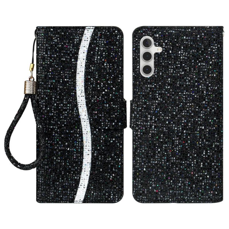 Flip Cover Til Samsung Galaxy S26 S-design Med Pailletter