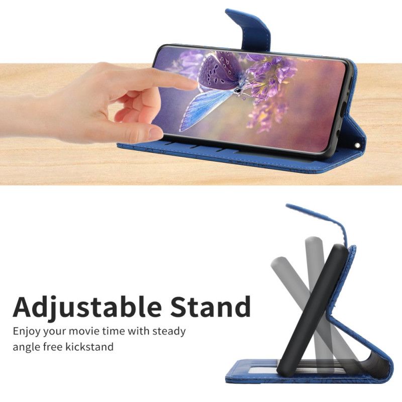Flip Cover Til Samsung Galaxy S26 Sommerfugleprint Med Skulderrem