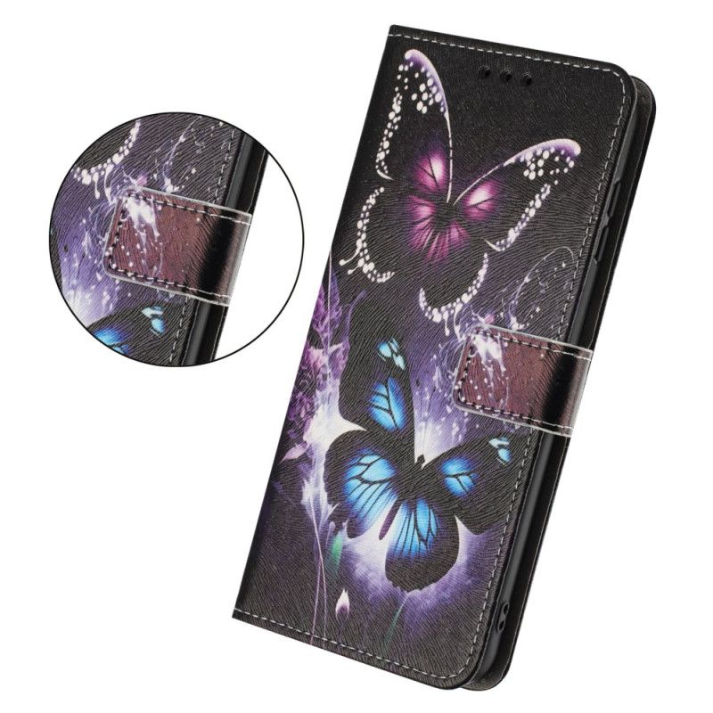 Flip Cover Til Samsung Galaxy S26 To Sommerfugle